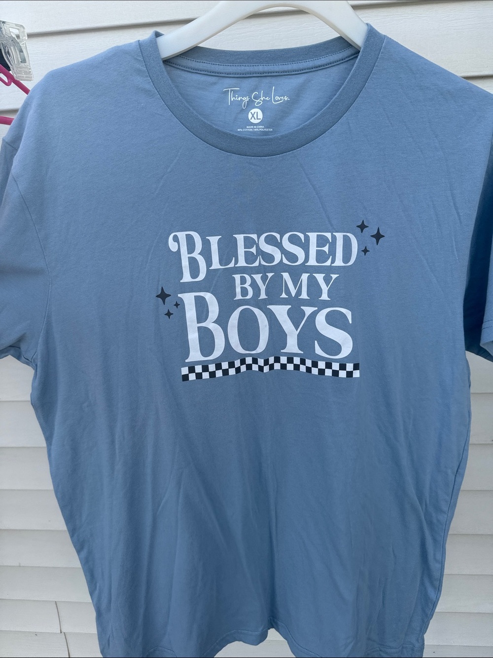 Blessed by my boys shirt